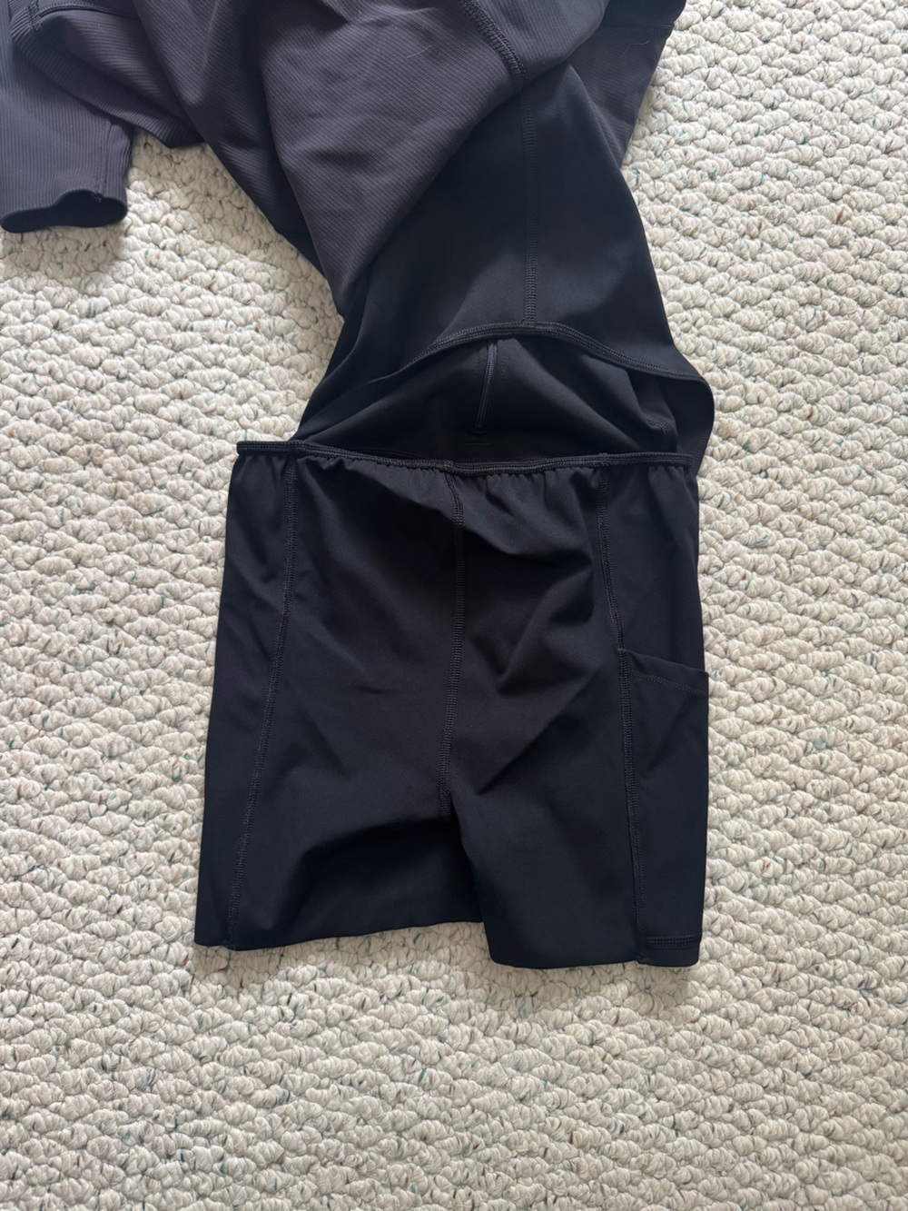 SPANX Ribbed Half Zip Dress - Picture 4 of 4